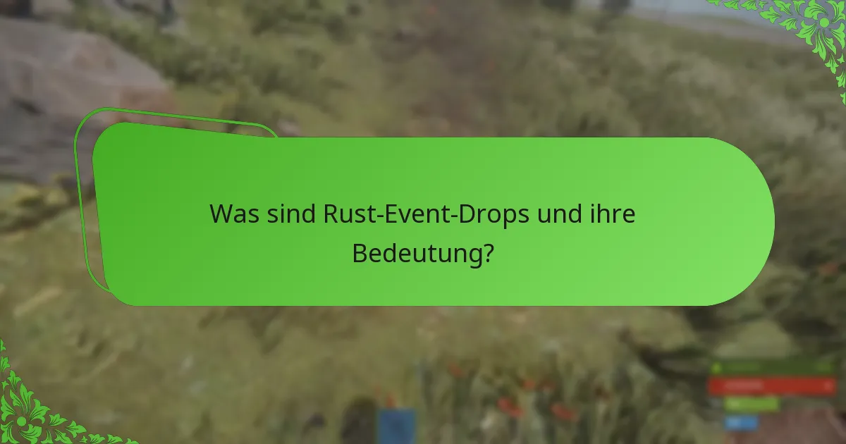 Welche Wohltätigkeitsinitiativen sind mit Rust-Events verbunden?