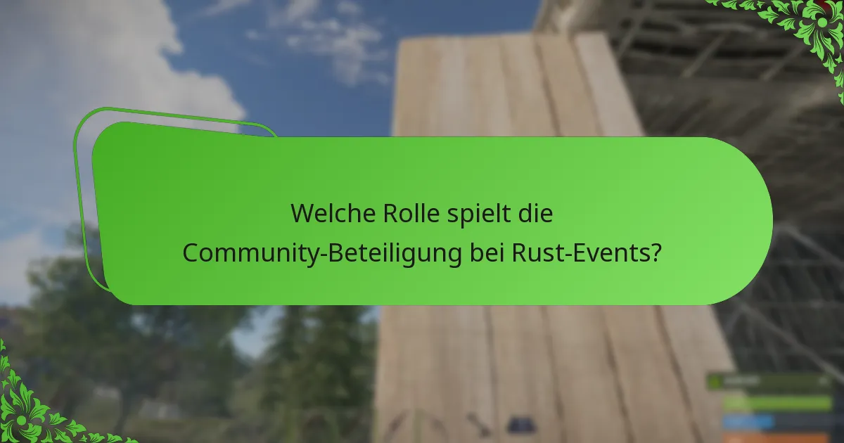 Wie werden Rust-Events der Community beworben?
